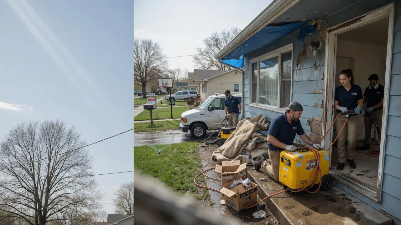 Basement Flood Cleanup in Wilmot, SD near me